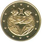 Монета Близнецы 2 грн. 2006 года