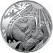 Монета Набір із трьох монет у сувенірній упаковці `Державні символи України` 15 грн. 2022 року